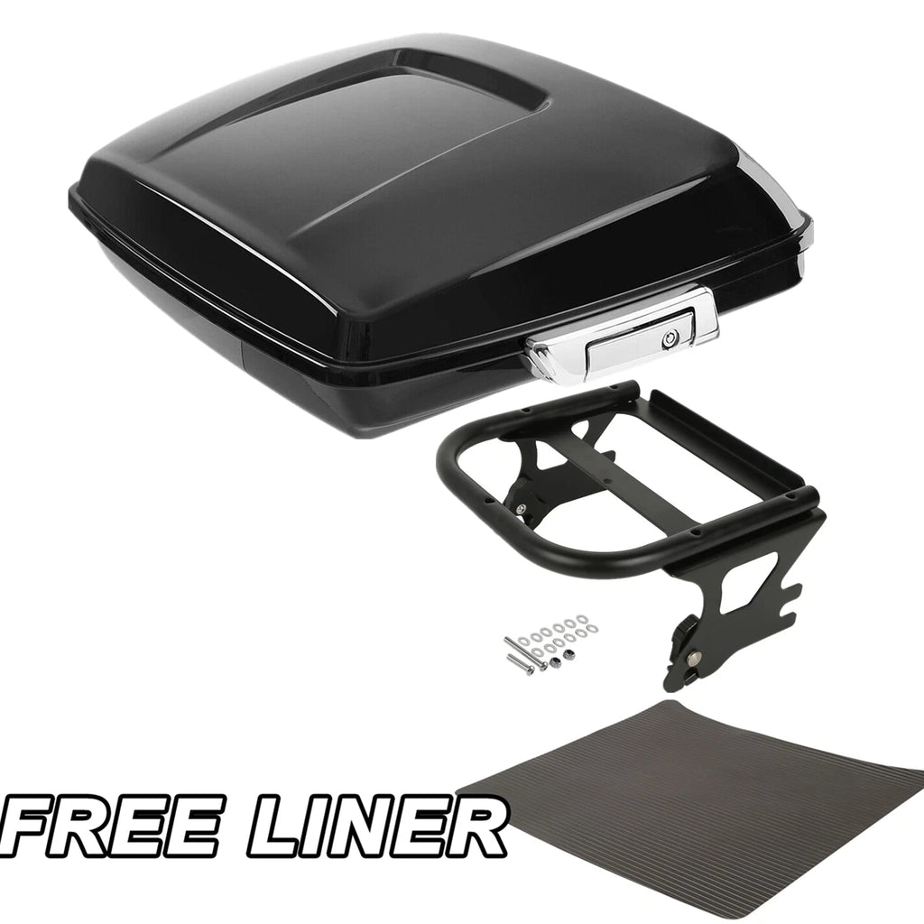 5.5" Trunk Mount Rack for Harley Electra Glide (1997–2008) Black