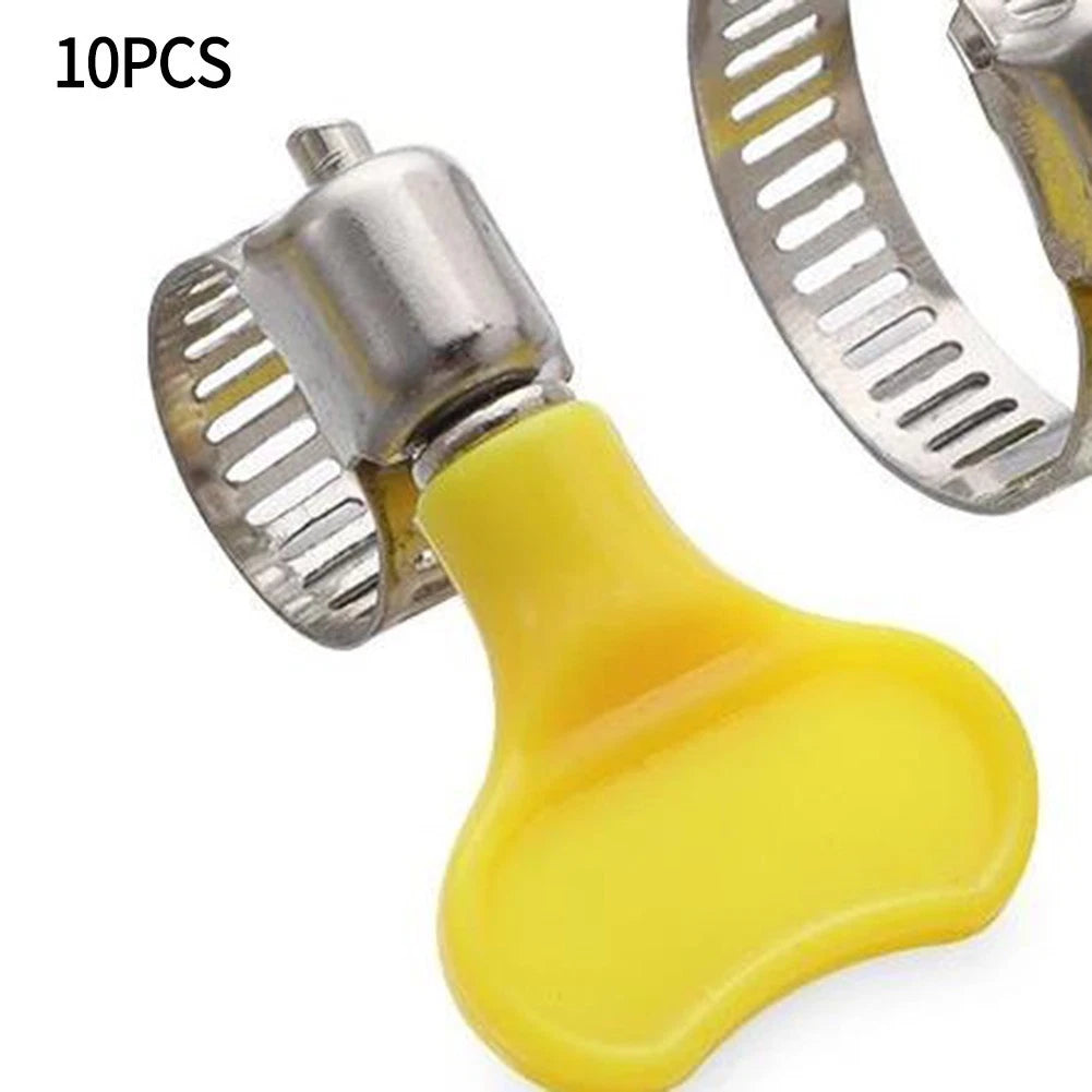 Hose Clip Set for Automotive Applications (Plastic, Stainless)