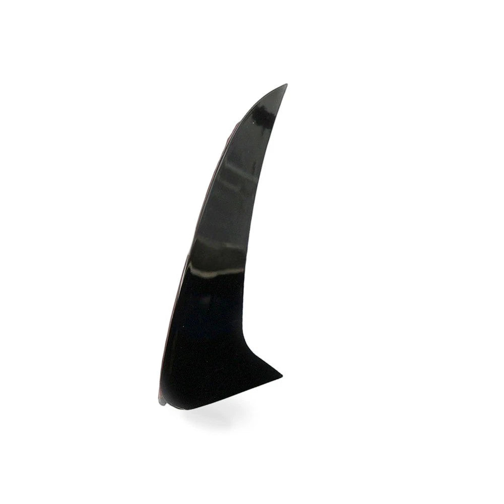 Rear Bumper Wolf Tooth Blade Gloss Black for Mercedes C-Class W205 (2015–2018)
