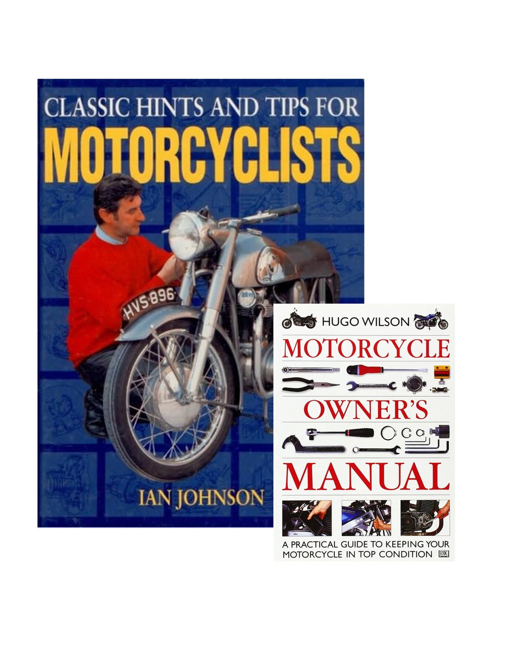 2-Book Set Classic Motorcycle Hints & Tips + Owner's Manual