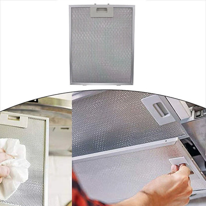 Metal Mesh Cooker Hood Filter for (350x285x9mm)