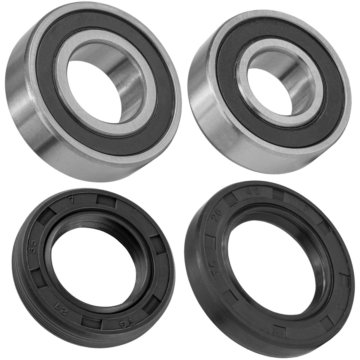 Front Wheel Hub Bearing and Seal Kit for Yamaha Raptor 700 YFM700 2006-2015