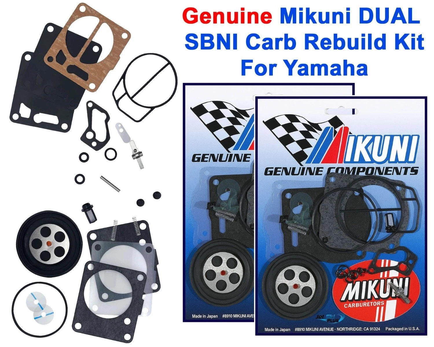 Carburetor Rebuild Kit for Yamaha GP800, GP800R, XL800, XLT800 (1999–2002)