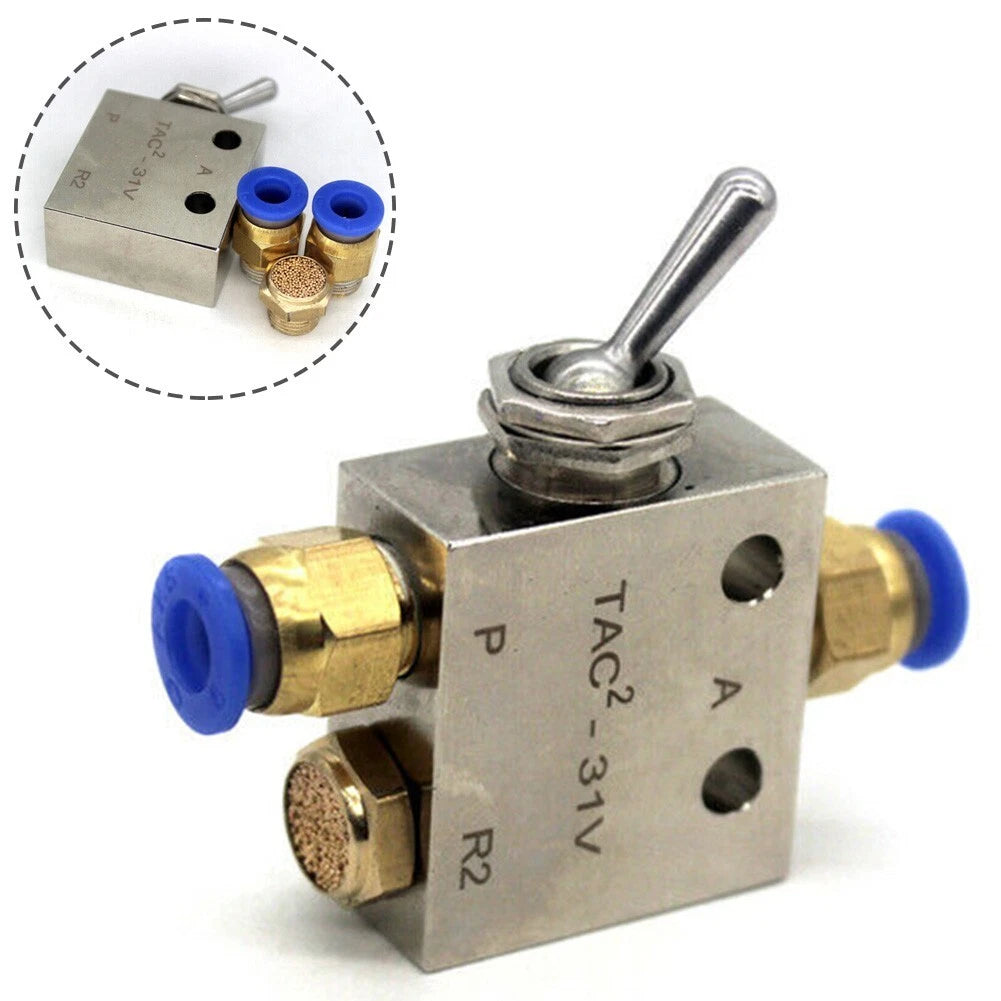 Pneumatic Valve TAC2-31V for 2 Position 3 Way Fitting