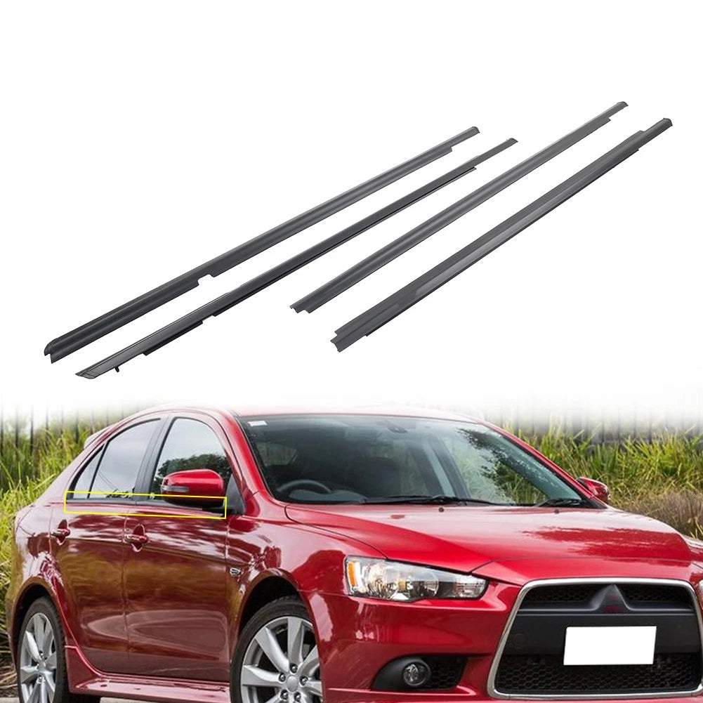 Outer Door Window Seal Belt for Mitsubishi Lancer (2008–2017) 16 13