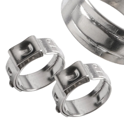 10pcs Stainless Steel Clamp Ring for Pipe Repair