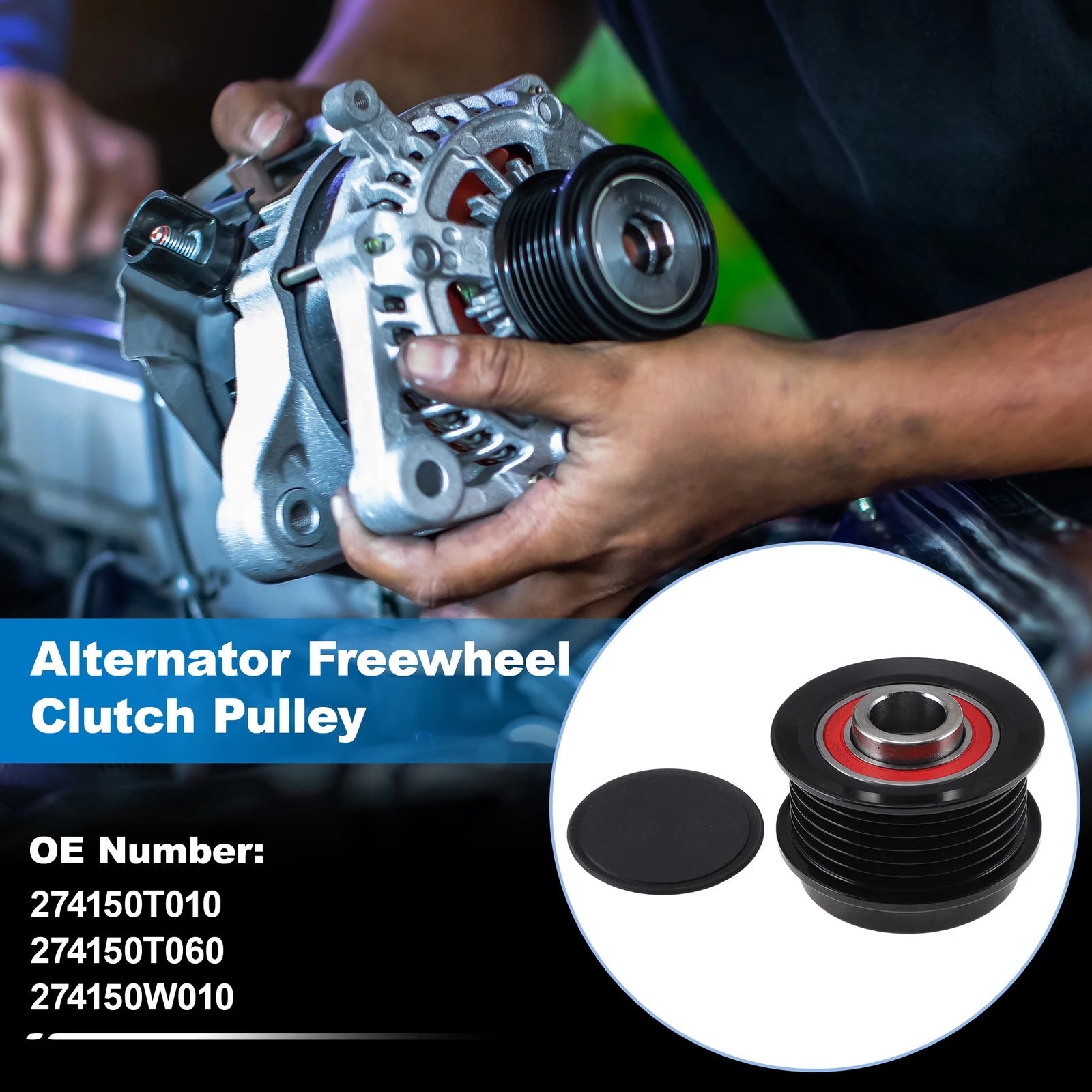 Alternator Freewheel Clutch Pulley for Lexus RX350 (2007–2009) Set