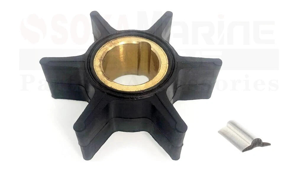 Water Pump Impeller w Key for Mercury 20hp Marine (18-3052, CEF 500311)