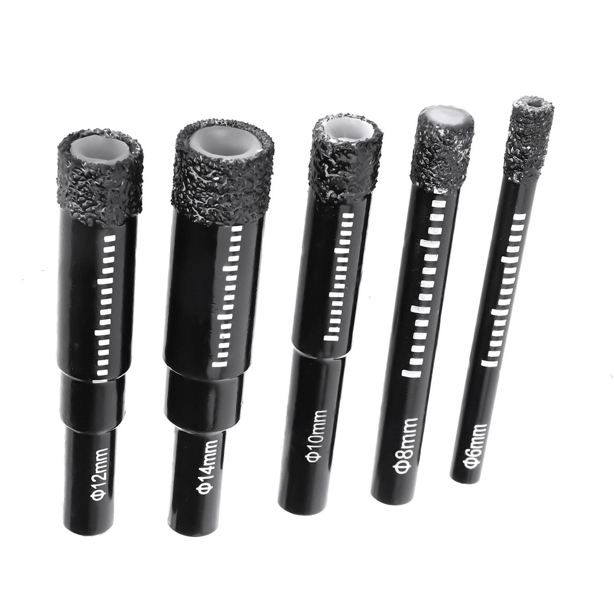 Diamond Drill Bits for Porcelain Granite Tile Ceramic (Set of 5)