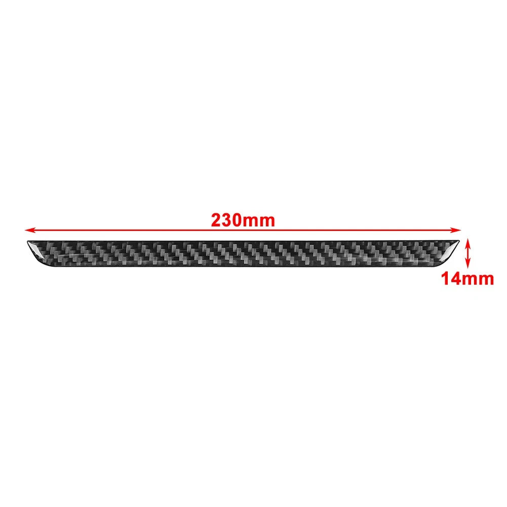 Radio CD Bottom Cover Trim for Volkswagen Passat B5 (2001–2005) Red