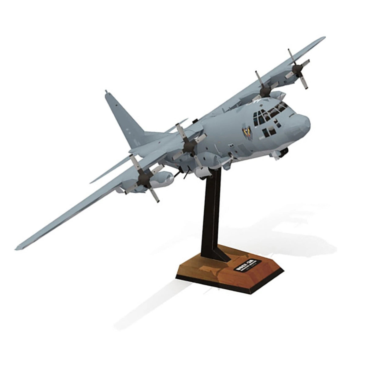 Lockheed AC-130U Ghost Aerial Gunship Paper Model DIY (1:100 Scale)