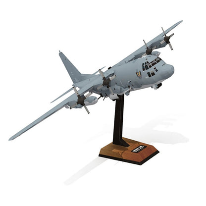 Lockheed AC-130U Ghost Aerial Gunship Paper Model DIY (1:100 Scale)