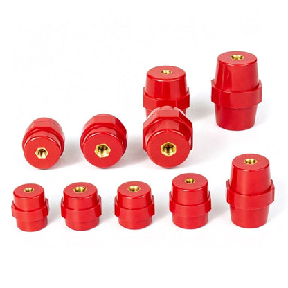 10PCS Polyester Busbar Insulator Support for Electrical Infrastructure