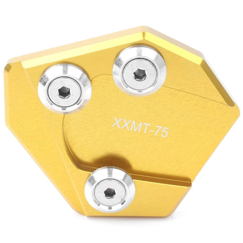 Sidestand Kickstand Extension Plate Pad for Yamaha GTR (2004–2015) GOLD
