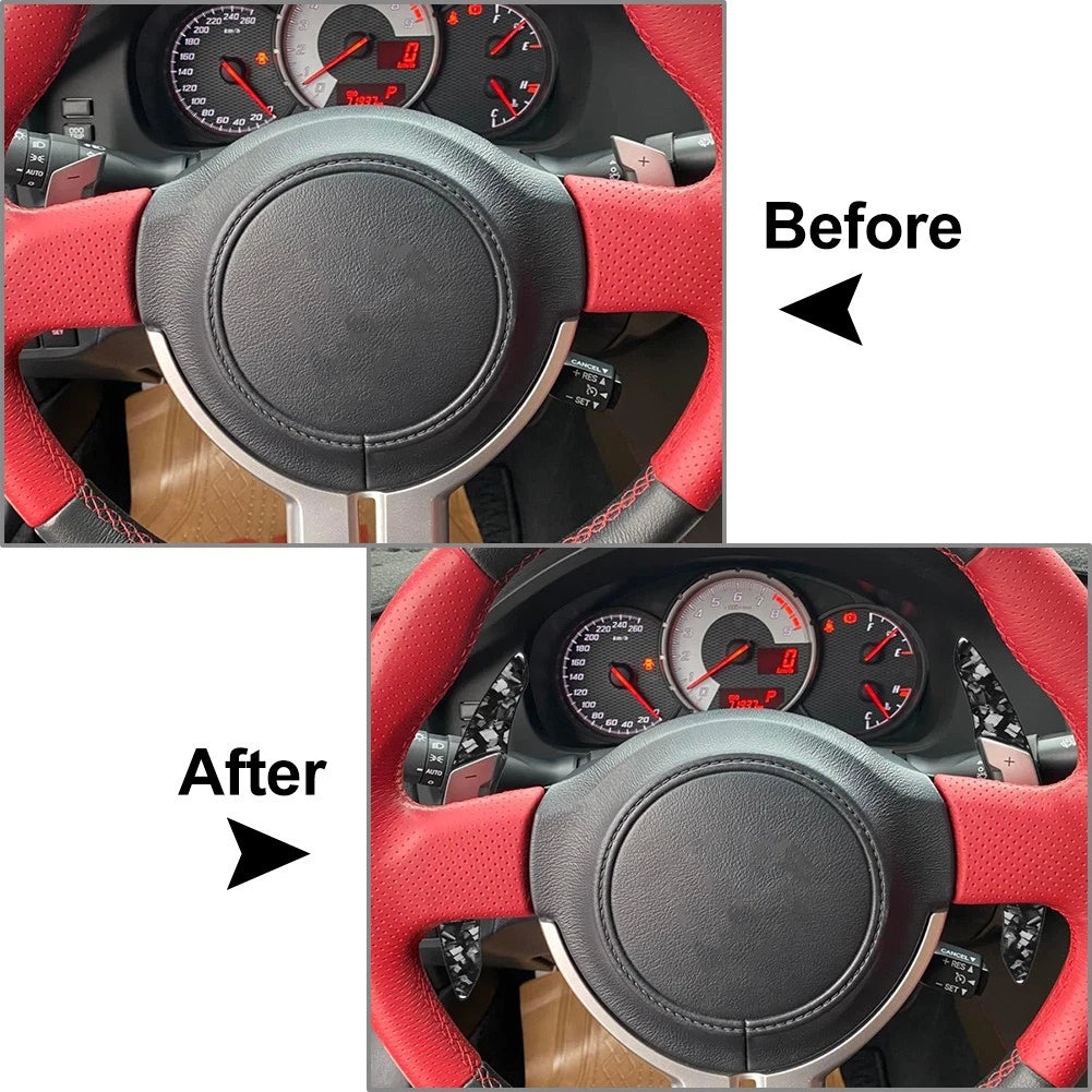 Steering Wheel Shift Paddle Extensions for Subaru Scion FR-S Toyota GT86 (2013–2020)