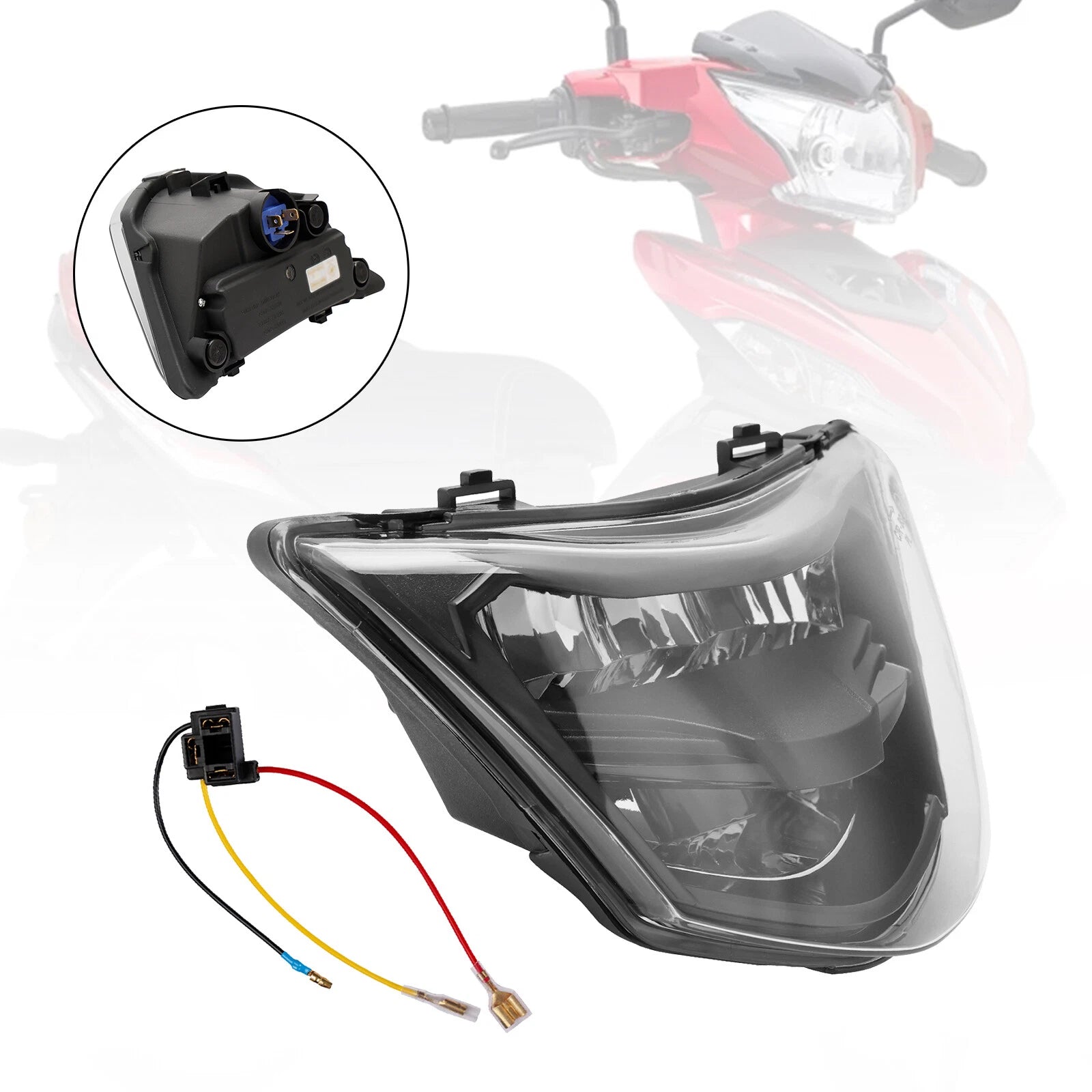 Headlight Guard Protector Cover Kit for Yamaha LC135 (V1)