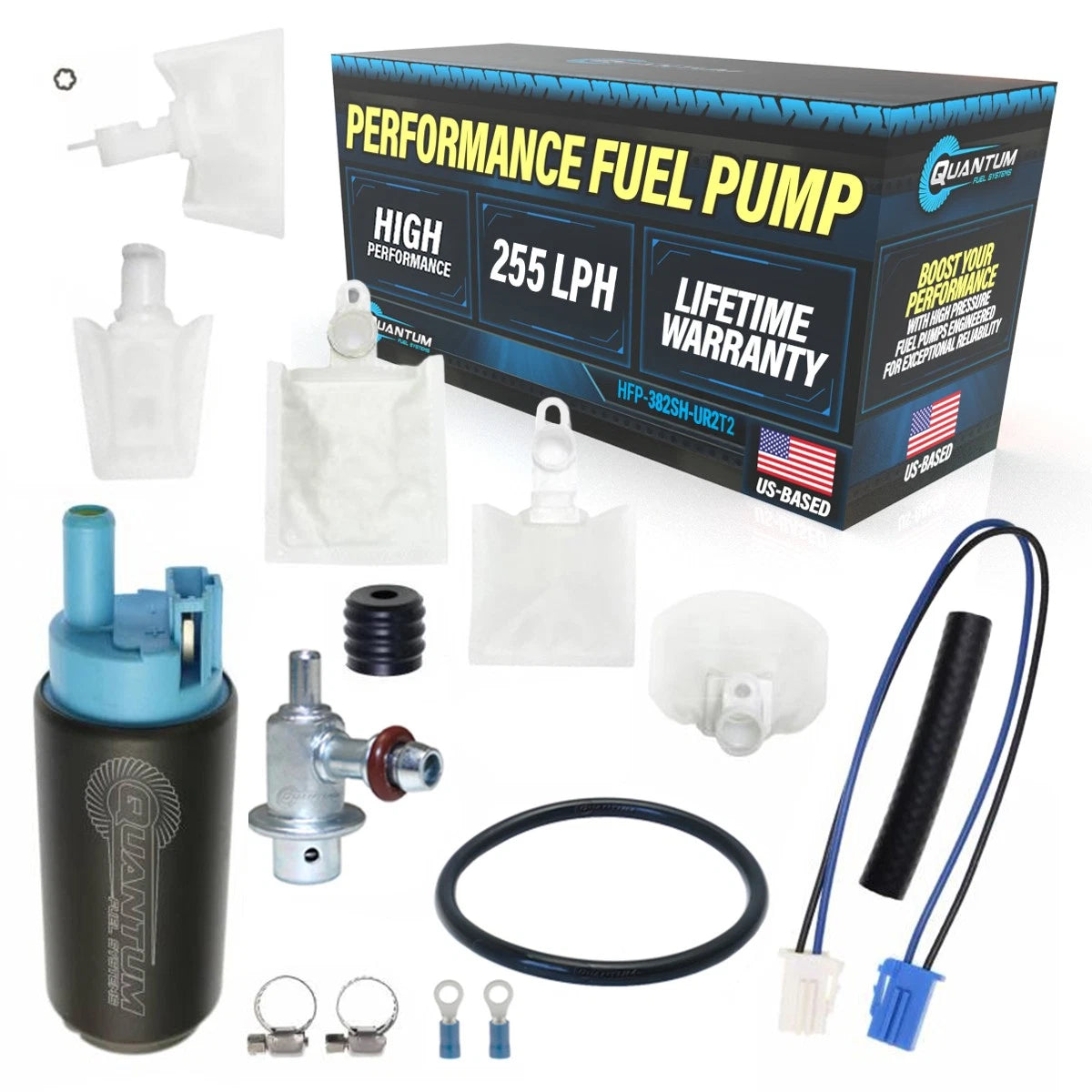 255LPH Performance Fuel Pump for Kawasaki Vulcan 1600 Classic (2003–2008)