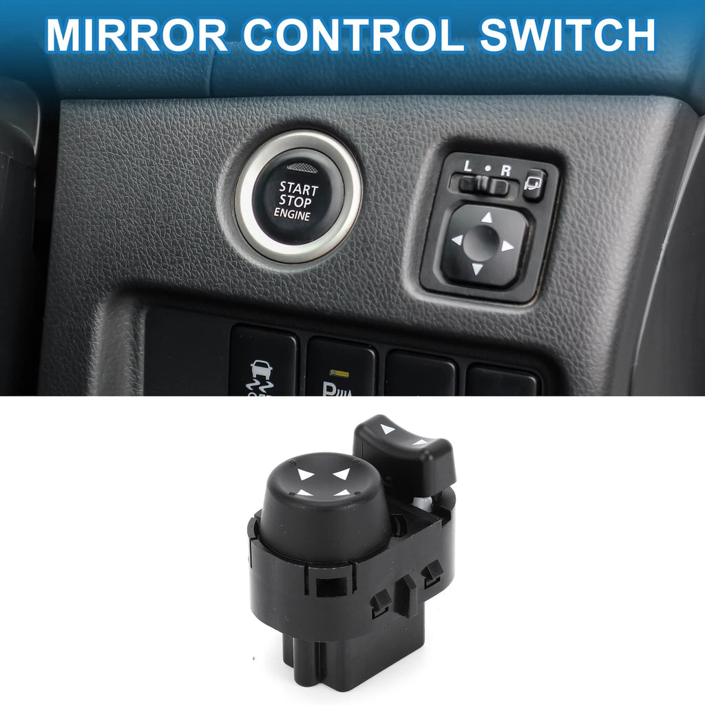 Car Mirror Switch Replacement for Chevrolet Malibu 2004–2008 Plastic Black