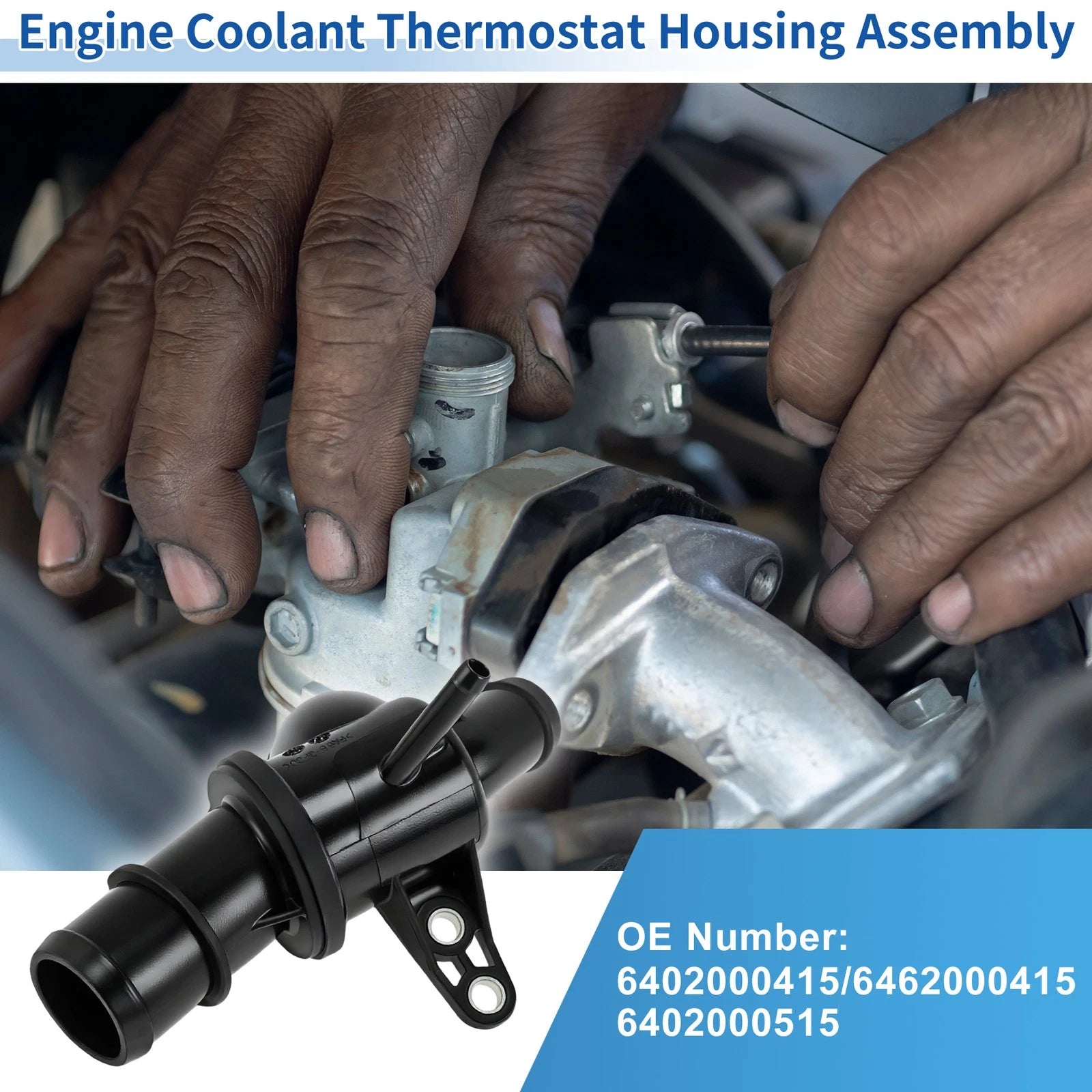 Engine Coolant Thermostat Replacement for Mercedes-Benz A-Class (2004–2012)