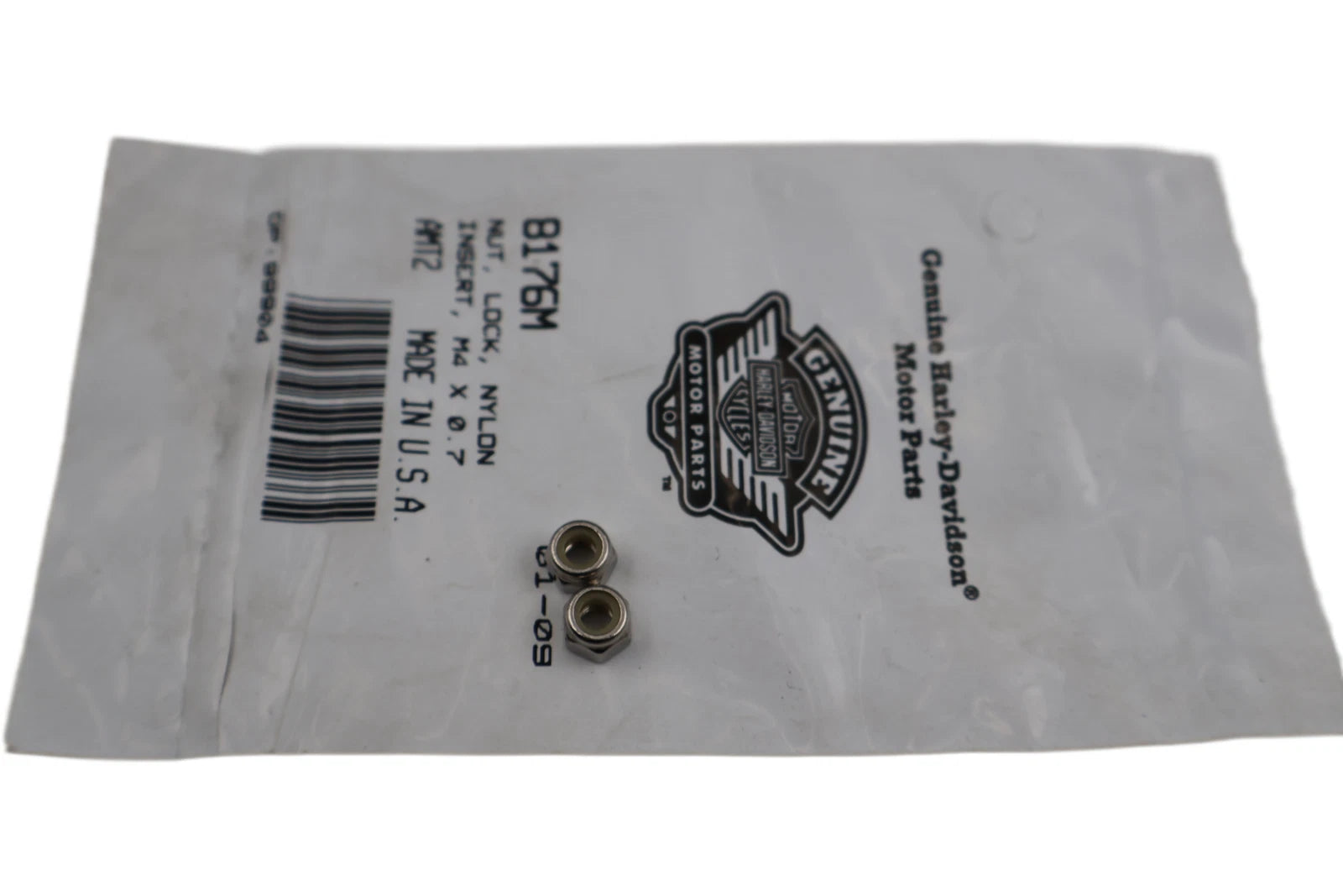 2X Locknut Nylon Insert for Harley-Davidson VRSC V-Rod (2006–2007)