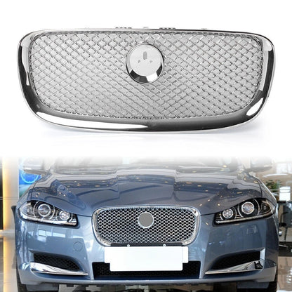 Chrome Upper Front Grille for Jaguar XF XFR (2012–2015)