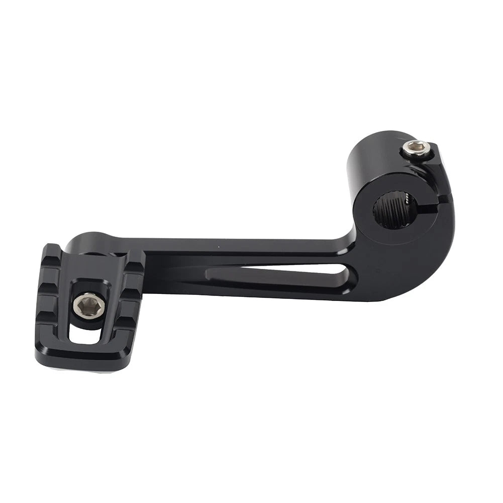 Black Mid Control Shift Lever w/ Shifter Peg for Harley Sportster XL883 XL1200 (2004–2023)