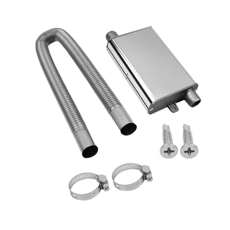 Stainless Steel Exhaust Silencer Pipe for Generator Installation