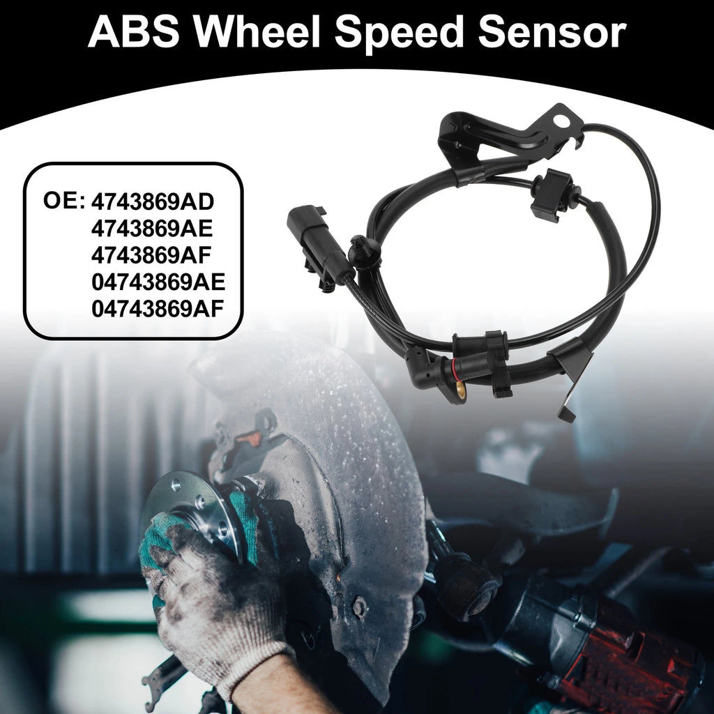 ABS Wheel Speed Sensor Kit Rear Left for Dodge Journey (2014–2020)