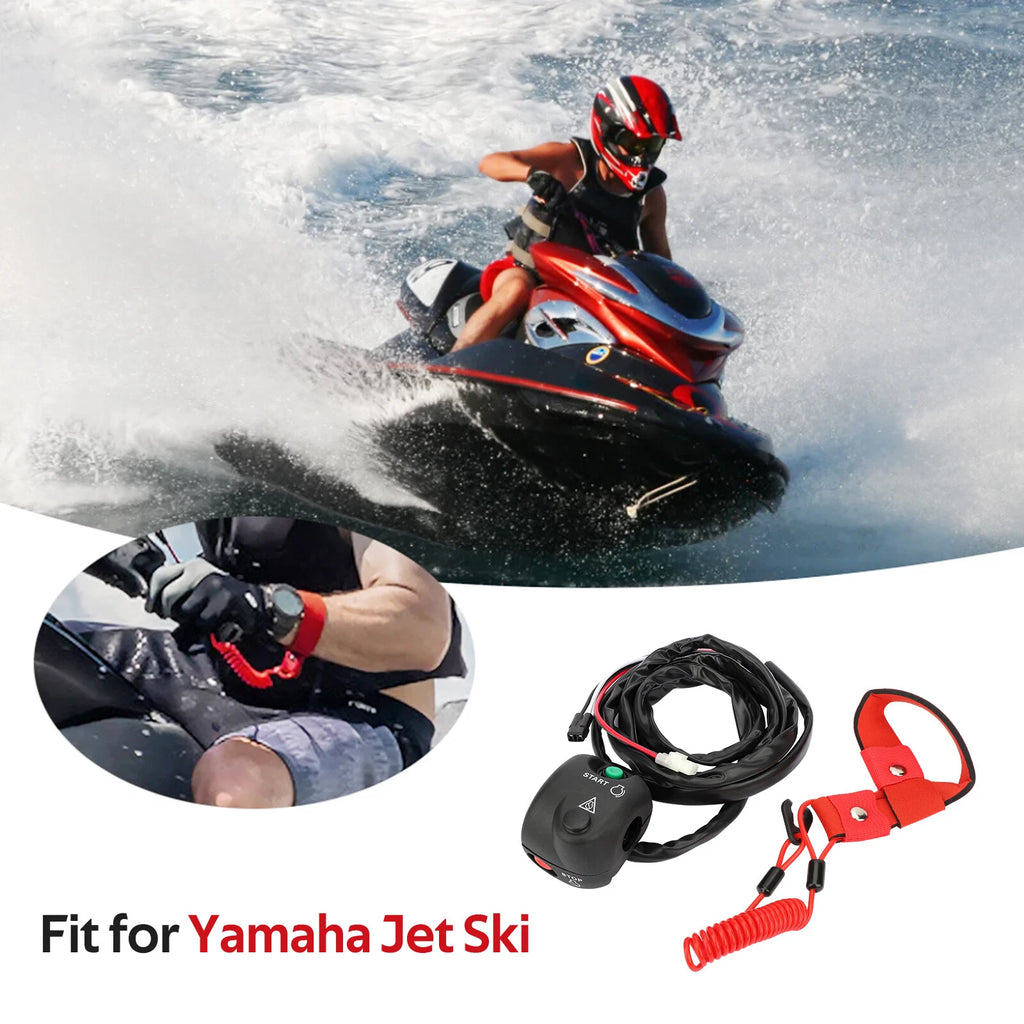 Handlebar Start Stop Kill Switch Box for Yamaha WaveRunner Superjet (1994–2017)