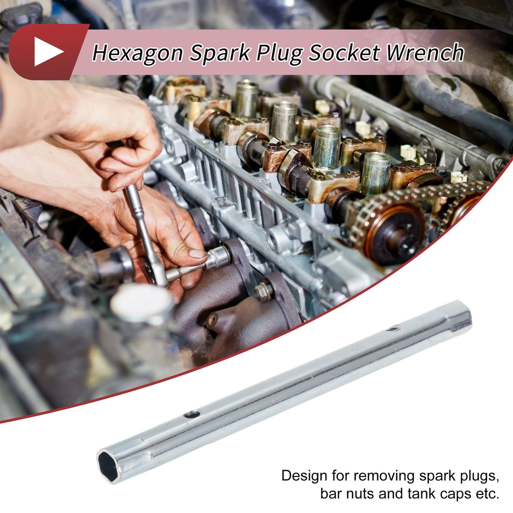 10mm 11mm Hexagon Spark Plug Socket Wrench for Universal Use