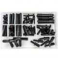 113PC Vacuum Fitting Kit for Hose Routing (Black PA66)