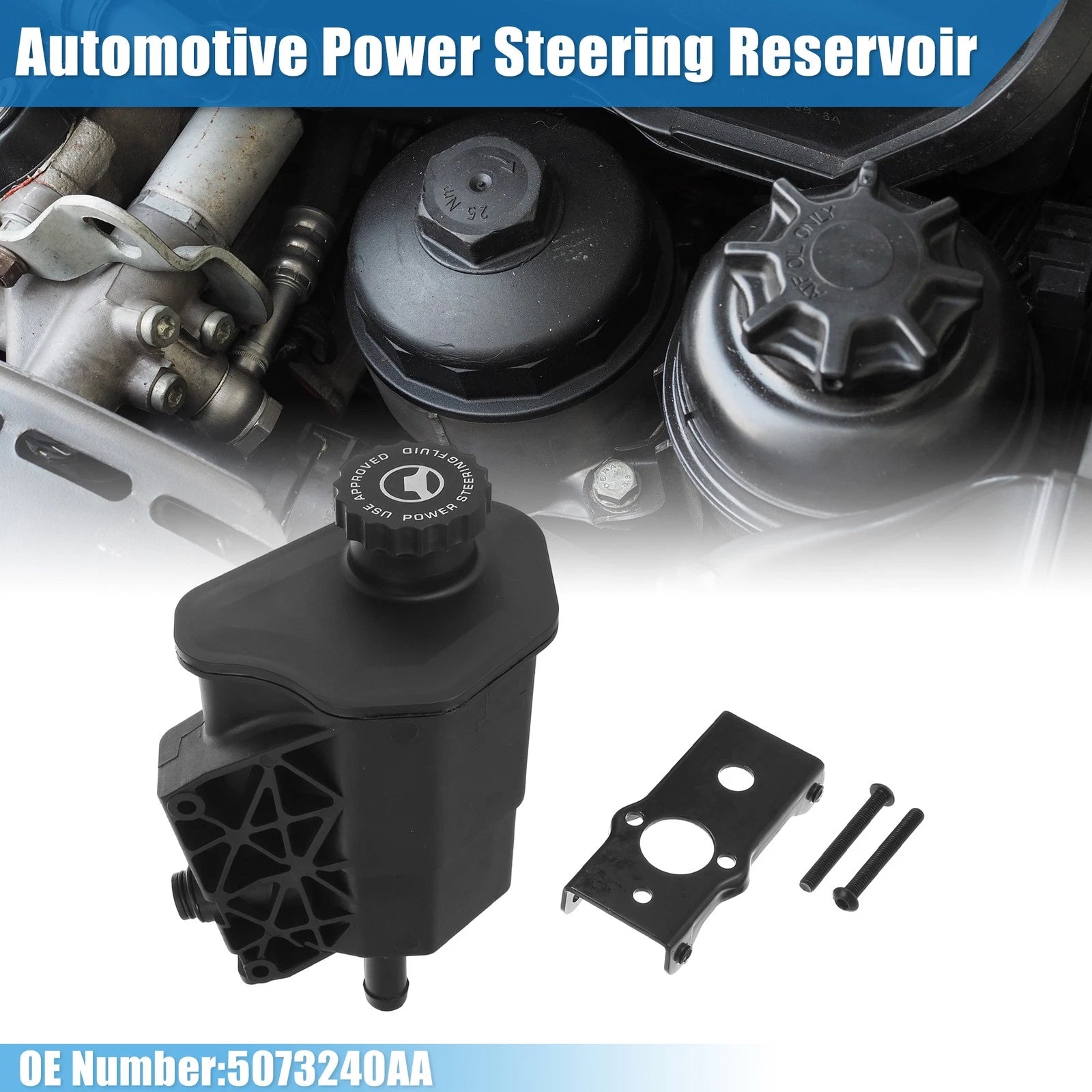 Power Steering Reservoir Replacement for Toyota Corolla (2003–2008)