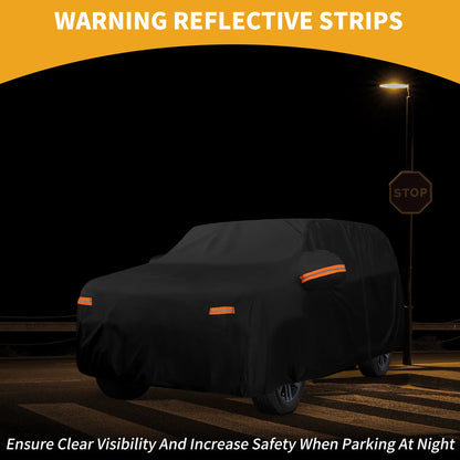 Waterproof Car Cover for Lexus LX (190T-PU, Black)
