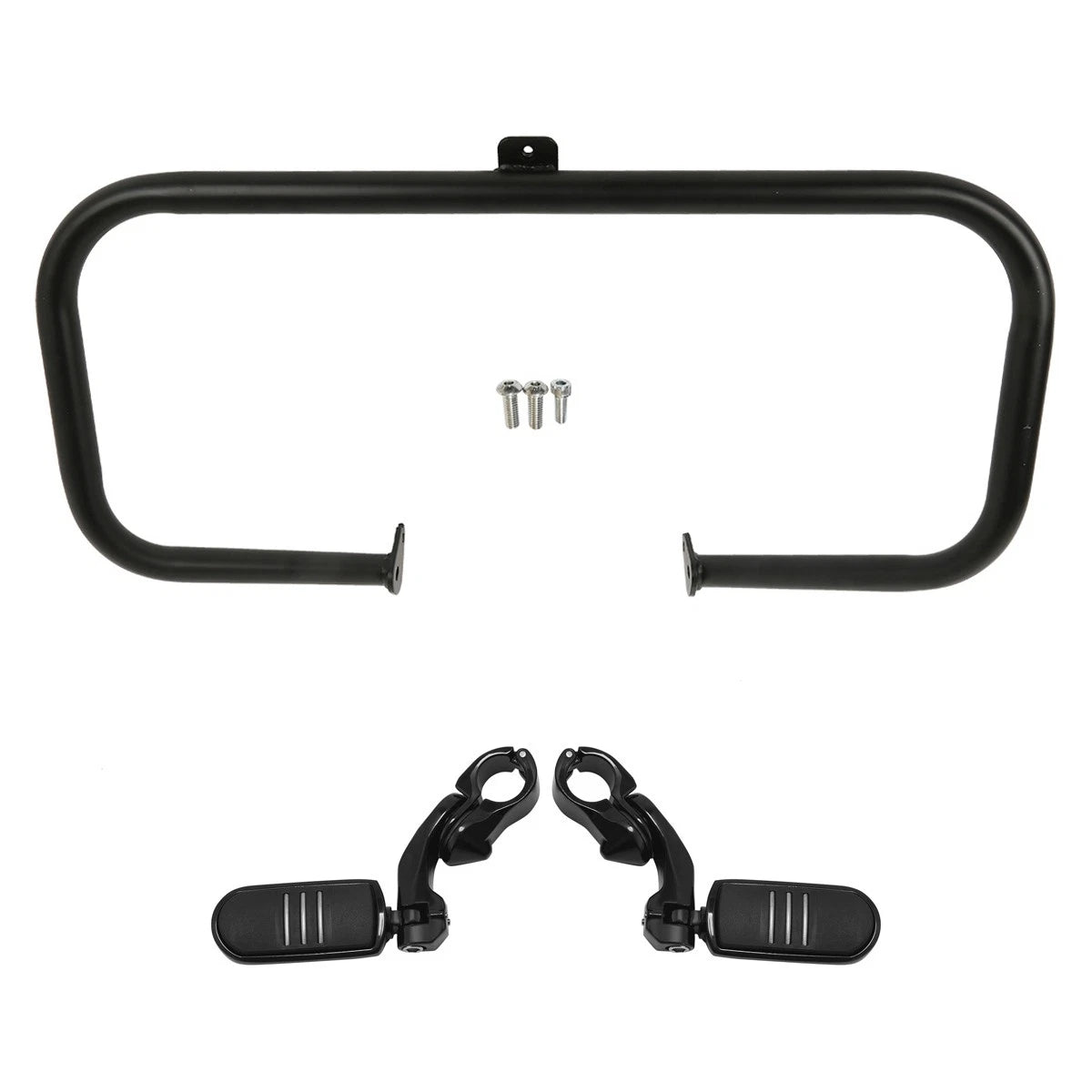 Engine Guard Highway Crash Bar Footpegs for Harley Electra Glide (1997–2008)