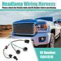 Headlamp Wire Harness Replacement for GMC Sierra Chevrolet Silverado (2007–2014)