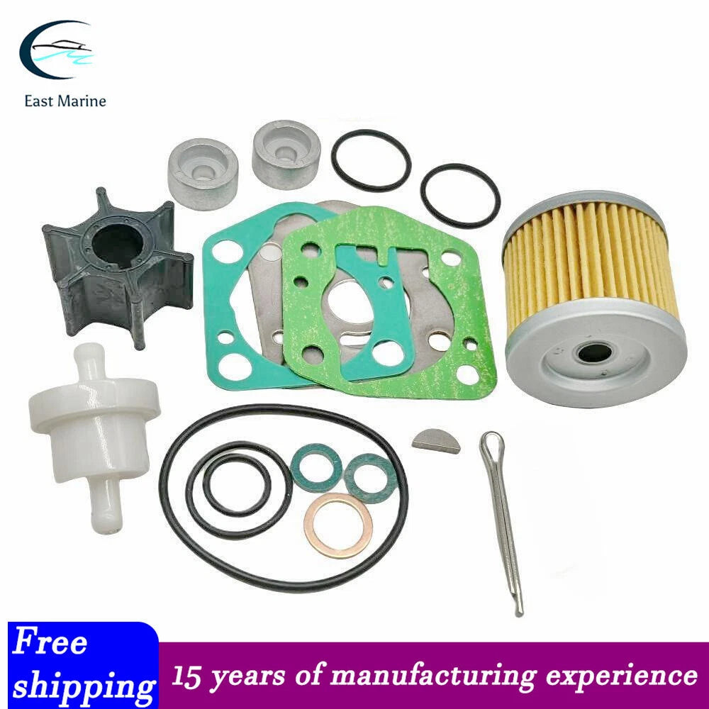 Maintenance Kit with Water Pump for Suzuki DF8A/9.9A 17400-99840 17400-99841