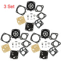 Set of 3 Carburetor Gasket Kits for Tillotson RK-23HS RK-17HS Homelite X-12 Stihl 051