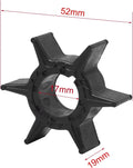 Water Pump Impeller for Yamaha Outboard 40 48 50 60 70 hp (2 Stroke) 6H3-44352-00 697