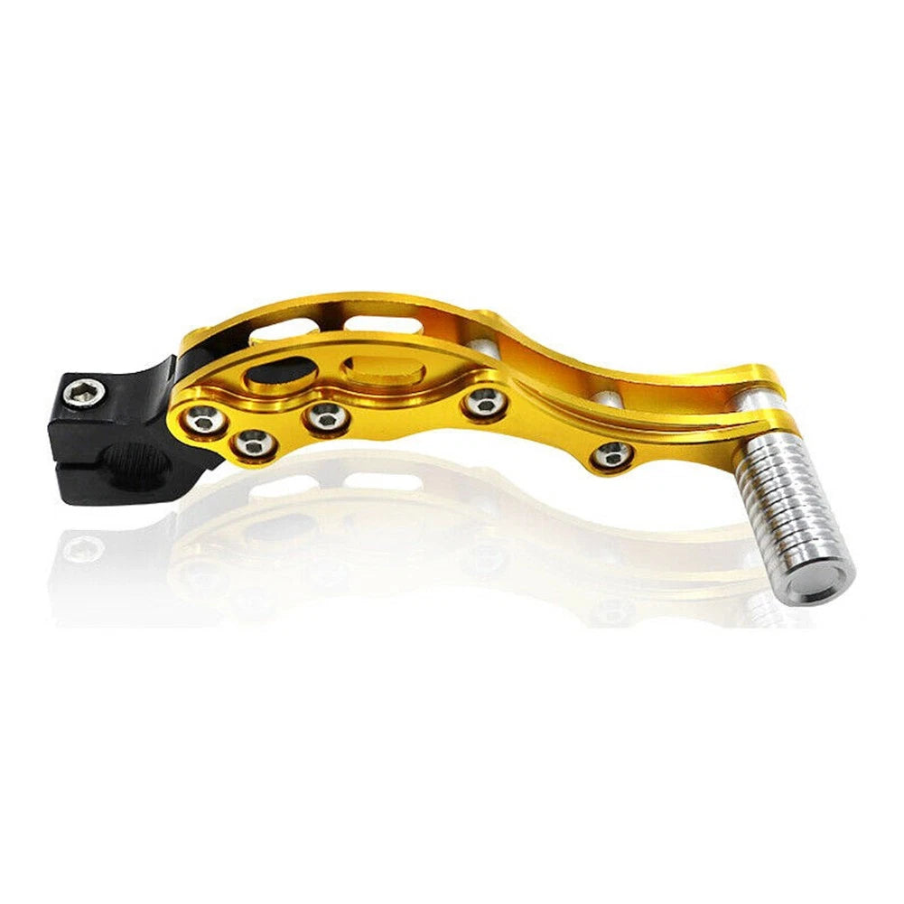 Universal Modified Engine Motorcycle Levers Starter Pedal Shift Lever - Gold