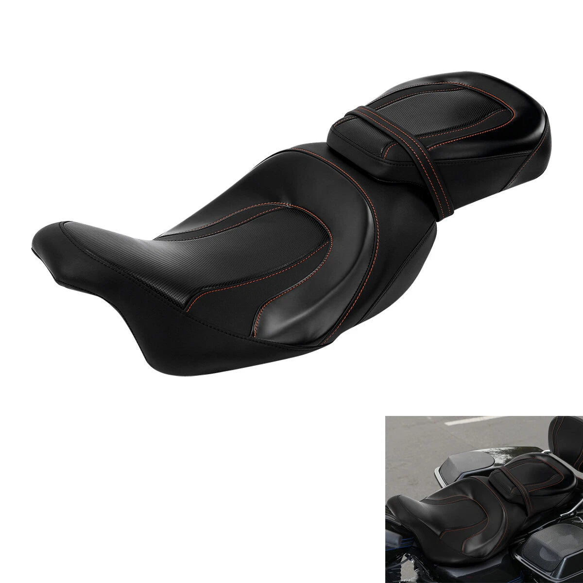 Driver & Passenger Seat for Harley Touring Road Glide CVO Limited (2009–2023)