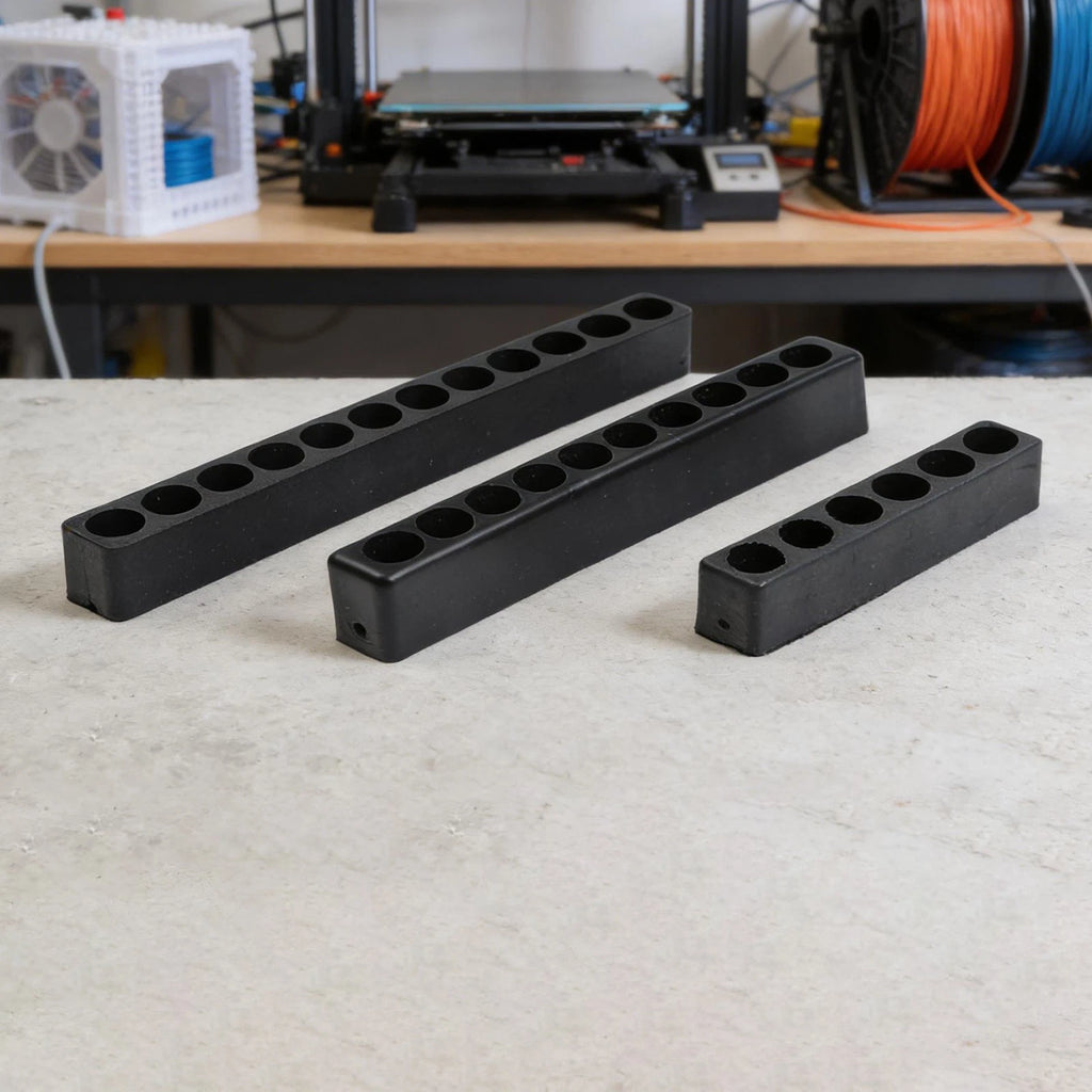 3pcs Screwdriver Bit Holder for Organizer (6, 10, 12 Hole)