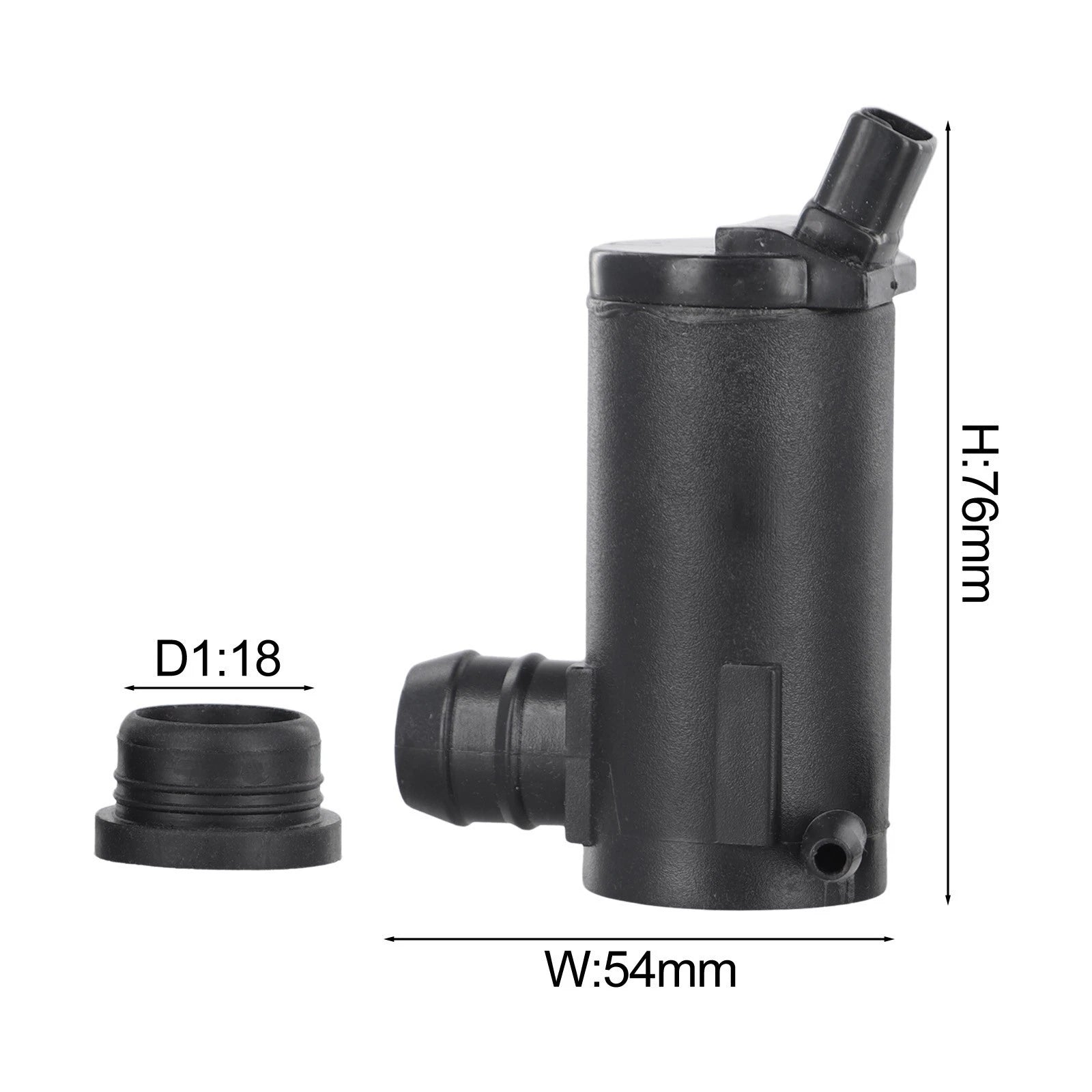 Windshield Washer Pump for KIA Optima (2011–2015), Accent (2006–2011), Elantra (2007–2010)