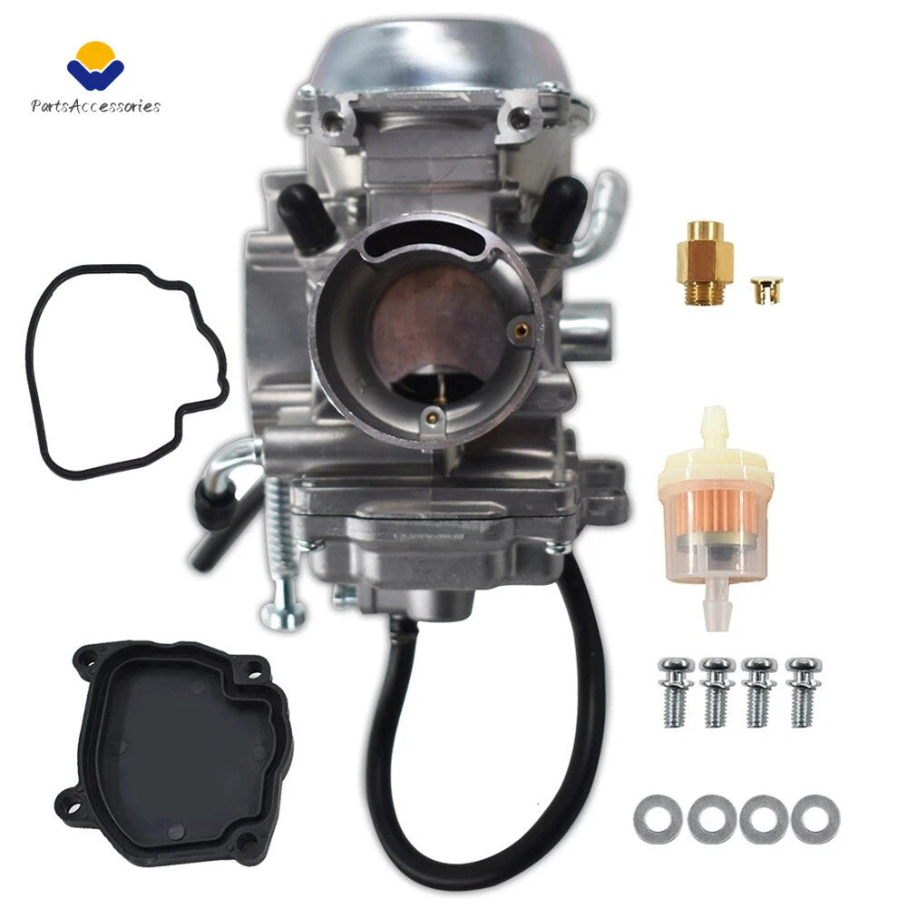 Carburetor & Throttle Cable for Suzuki QuadMaster 500 LTA500F (2000–2001)