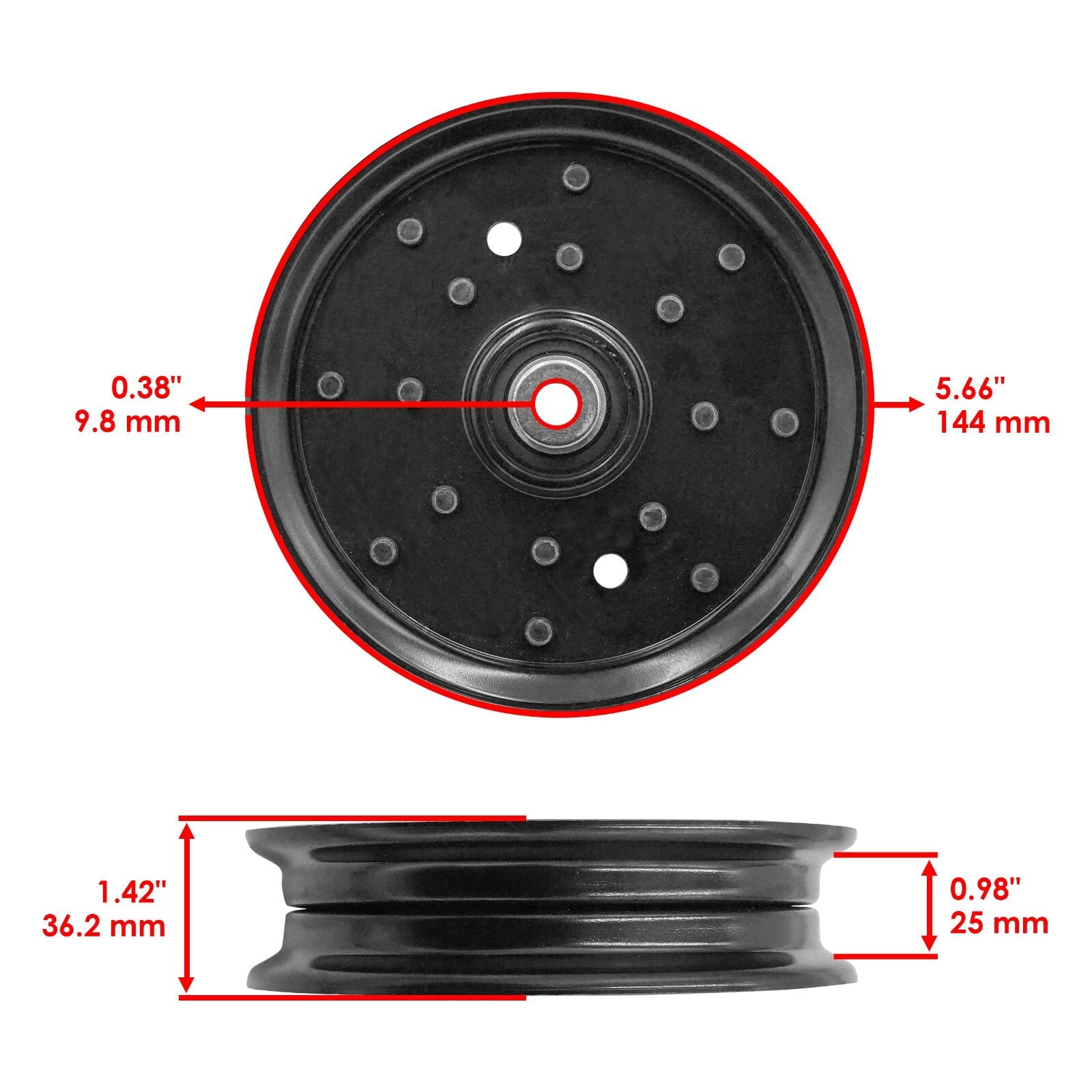Deck Pulley Replacement for Ariens 52 and 60 Inch (1999–2025)