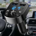 Wireless Car Transmitter Adapter for Car Display FM Fast Charger
