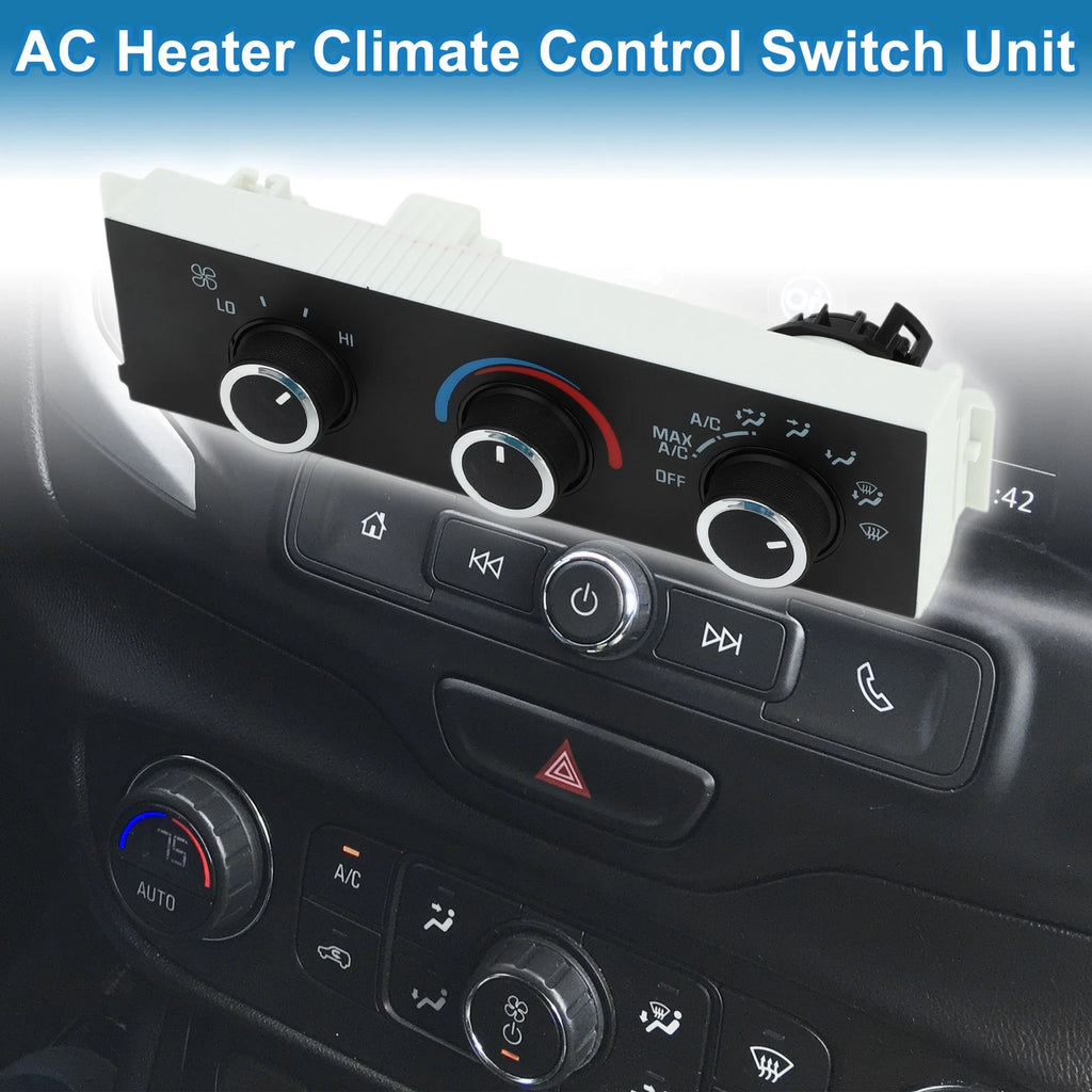HVAC A C Heater Climate Control Panel for Chevrolet Express 1500 2500 3500 (2003–2015)