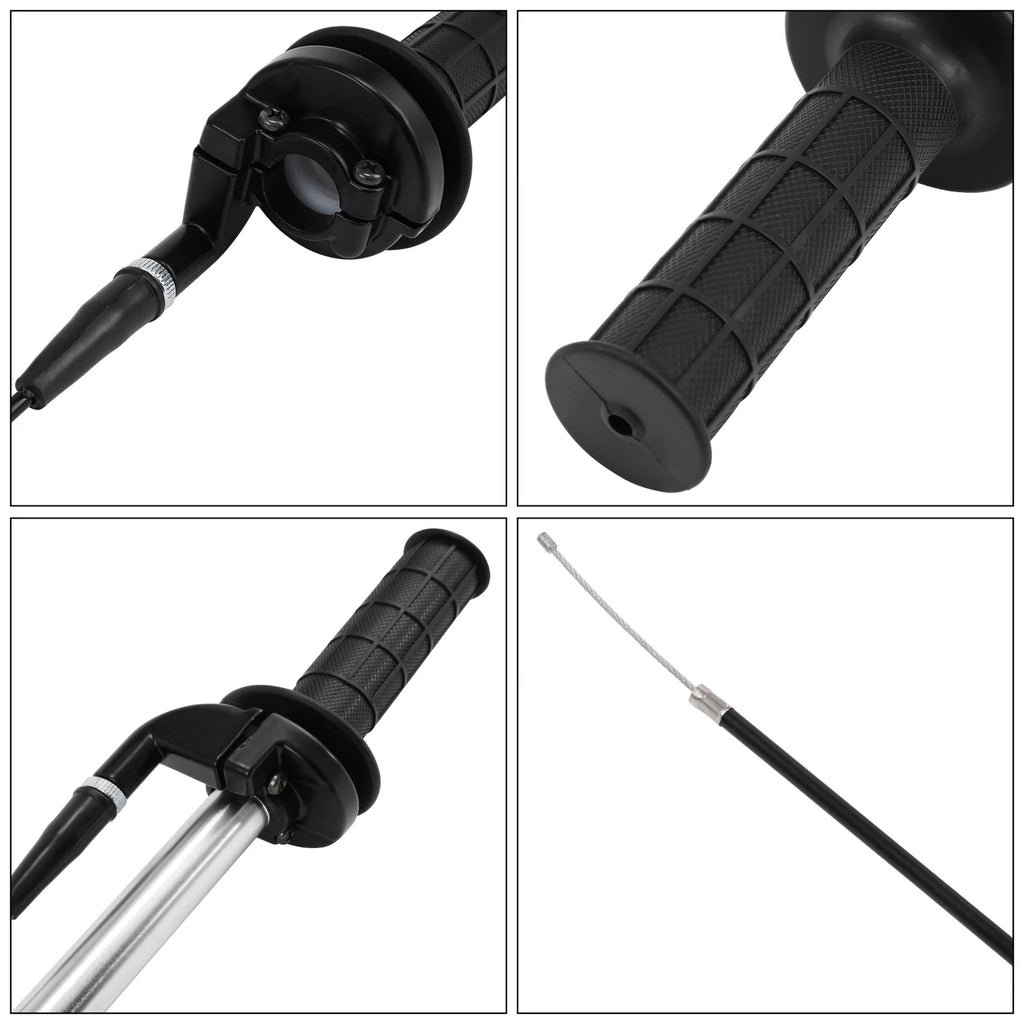 Throttle & Cable Grip Casing Set for Yamaha TTR125 (2000–2003), TTR125L (2000–2008)