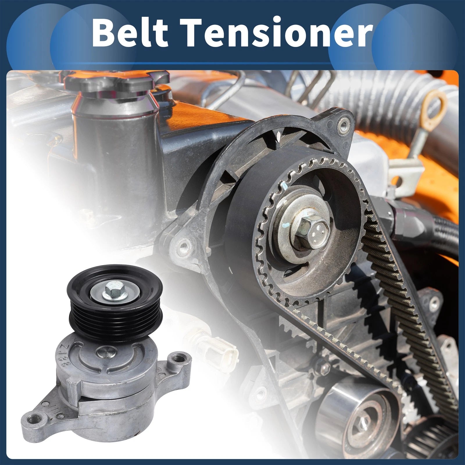 Belt Tensioner for Mazda 3 1.6 (2008–2019) Metal Replacement