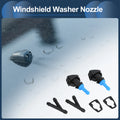 Windshield Washer Nozzle with Hose Connector for Jeep (No. 05303834AB)