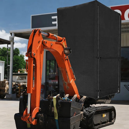 Heavy Duty Waterproof Excavator Cover for Outdoor Use